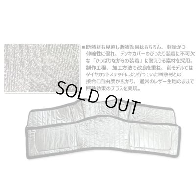 画像6: 【LUVLUX×GLASSY】ハイエース200系標準 1〜4型 分割式デッキカバーPLUS/レザー リア