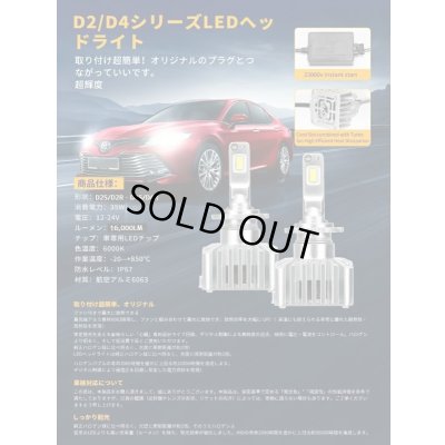 画像8: MEDUSA（メデューサ）D4S/D4R/D2S/D2SR  業界初 無加工で純正HIDをLED化 最強LEDヘッドライト6500k 16000LM