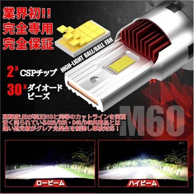 画像6: HERACLEOUS TYPE-R（ヘラクレス  タイプアール）業界初ついに完成 純正球と簡単に交換するだけで HID を LED 化へ D2R D4R 爆光 安心 安全 6500K 12000LM 完全保証［HLD2RHC / HLD4RHC］