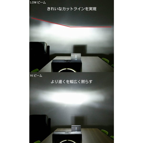 画像4: SHIVA(シヴァ)H4ハイ/ロー切替 ヘッドライト (4)