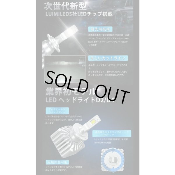画像6: MEDUSA（メデューサ）D4S/D4R/D2S/D2SR  業界初 無加工で純正HIDをLED化 最強LEDヘッドライト6500k 16000LM (6)