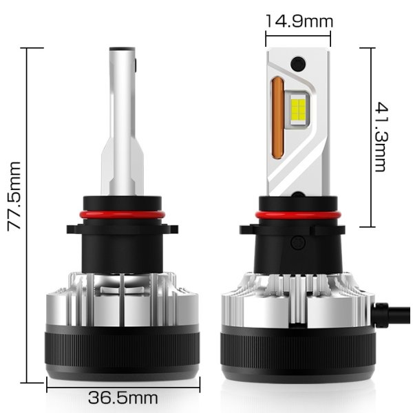 画像9: GAIA G12（ガイア G12) H1/H3/H7/H8/H11/H16/HB3/HB4/PSX26/HIR2 オールインワンヘッド・フォグランプ・1BOXカー・軽トラ/バン対応 (9)